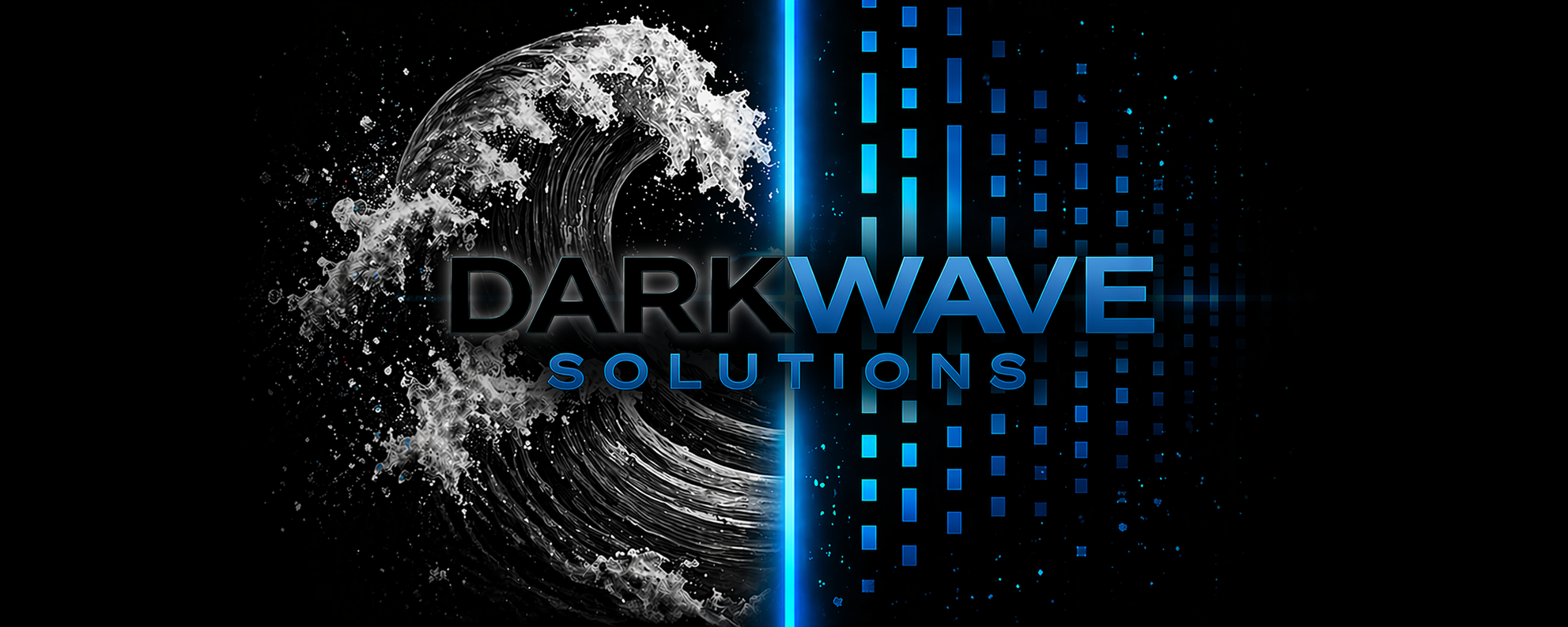 DARKWAVE SOLUTIONS official wave-to-digital brand artwork